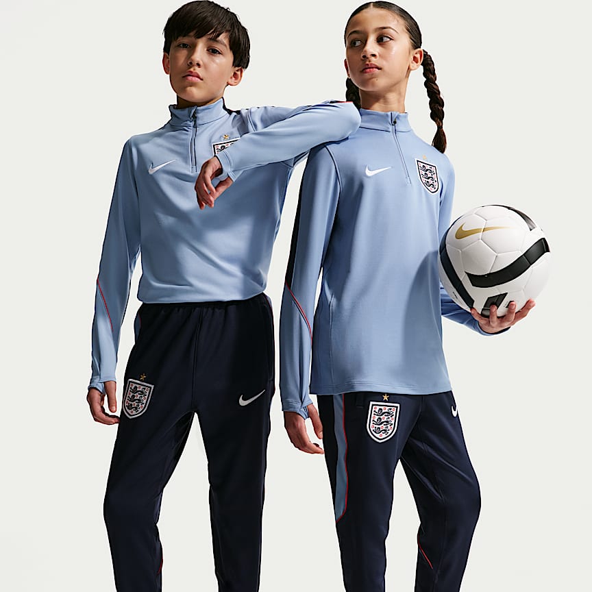 England x Palace Older Kids' Short-Sleeve Football Top. Nike IL